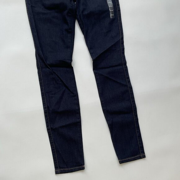 Guess Women’s Power Curvy Mid Rise Skinny Jeans Dark Indigo Size 27 - Picture 3 of 12